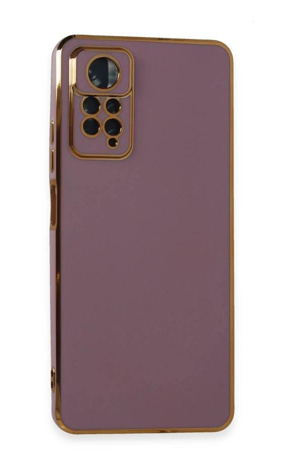 Xiaomi Redmi Note 11 Pro Kılıf Volet Silikon - Mor-(5796) - Image 1