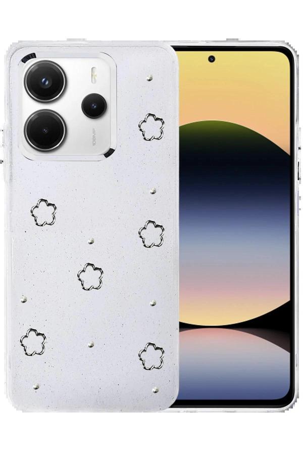 Xiaomi Redmi Note 14 4G Fiyonk Desenli Kapak - Desen 3-(5796) - Image 1