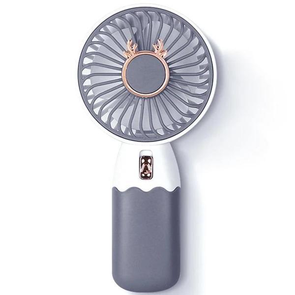 ALLY ZB088 Ev Ofis için Masaüstü Standlı USB Şarjlı El Fanı-(5775) - Image 1