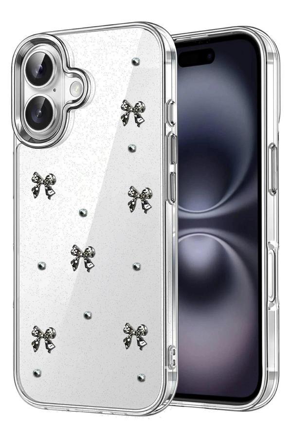 Apple iPhone 16 Fiyonk Desenli Kapak - Desen 10-(5796) - Image 1