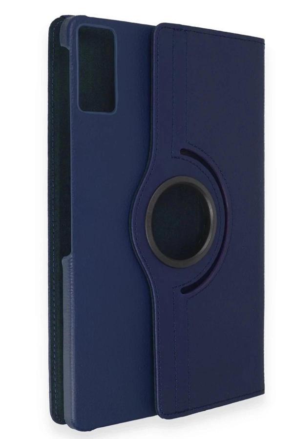 Huawei Honor Pad 10 12.1 Kılıf 360 Tablet Deri Kılıf - Lacivert-(5796) - Image 1