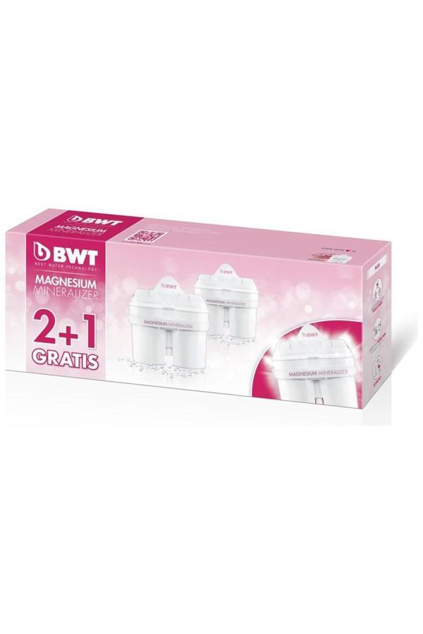 Bwt Sürahi Su Arıtma Filtresi Magnezyumlu 3'Lü Kutu - Image 1