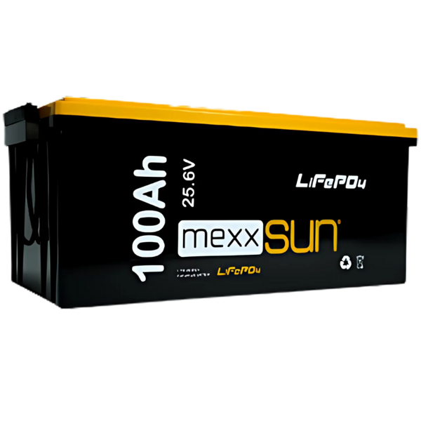 Mexxsun 25.6 V 100 AH Lityum Akü   - Image 1