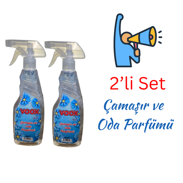 Oda Parfümü Soft 500Ml 2 li Set - Image 1