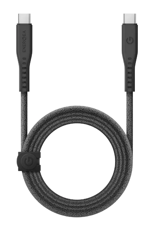Flow 1M USB 3.2 GEN 2 240W Type-C to Type-C PD Hızlı Şarj Kablo - Siyah - Image 1