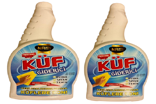  Küf (Duvar, Tavan , Banyo, Duşa kabin Tahta ) Leke Giderici 750ML 2 Adet - Image 1