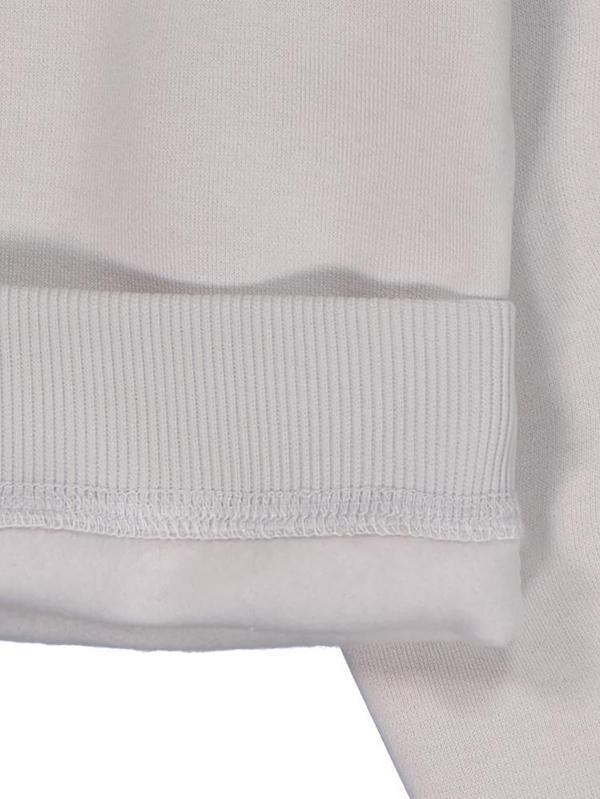 Civil Girls STAR Baskılı 6-9 Yaş Sweatshirt - Gri6-7 Yaş - Image 1