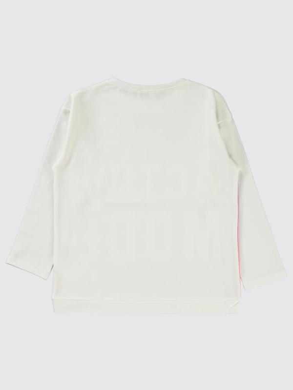 Civil Girls Active Mode Baskılı 6-9 Yaş Sweatshirt - Beyaz9-10 Yaş - Image 1