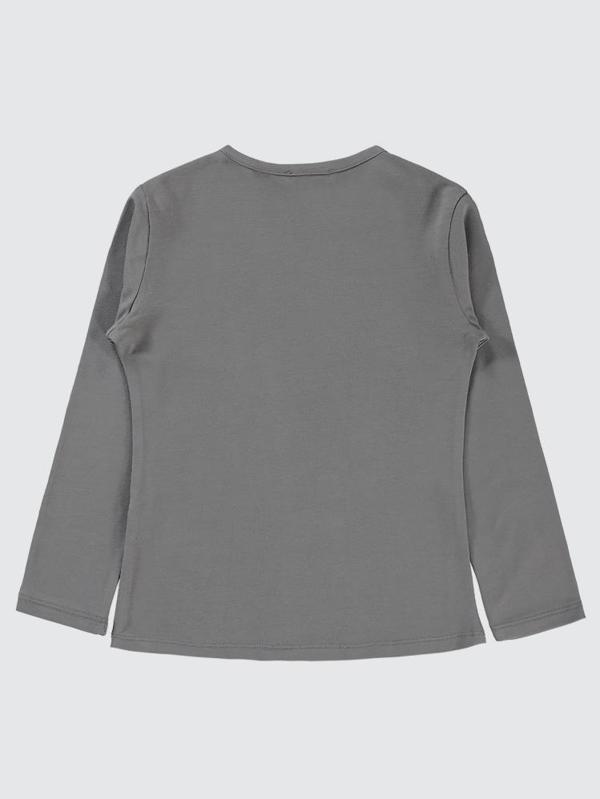 Civil Girls Basic 6-9 Yaş Sweatshirt - Gri6-7 Yaş - Image 1