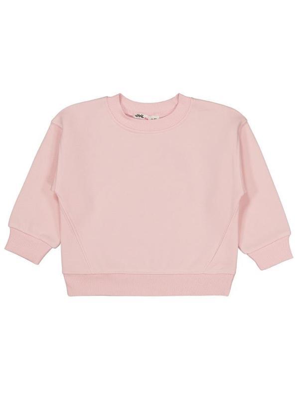 Civil Girls Düz 2-5 Yaş Sweatshirt - Pembe5-6 Yaş - Image 1
