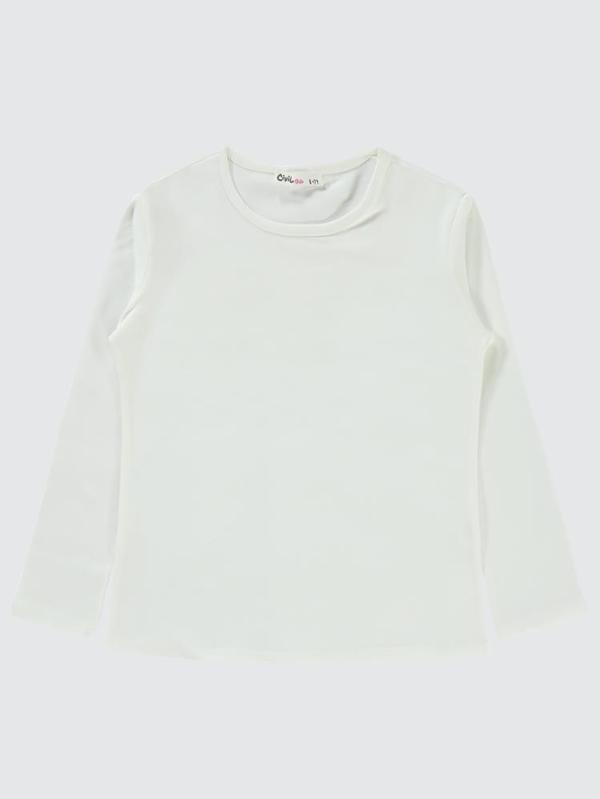 Civil Girls Basic 10-13 Yaş Sweatshirt - Ekru11-12 Yaş - Image 1