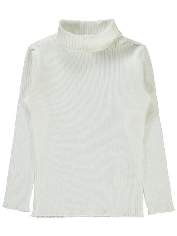Civil Girls Boğazlı 6-9 Yaş Sweatshirt - Ekru8-9 Yaş - Image 1