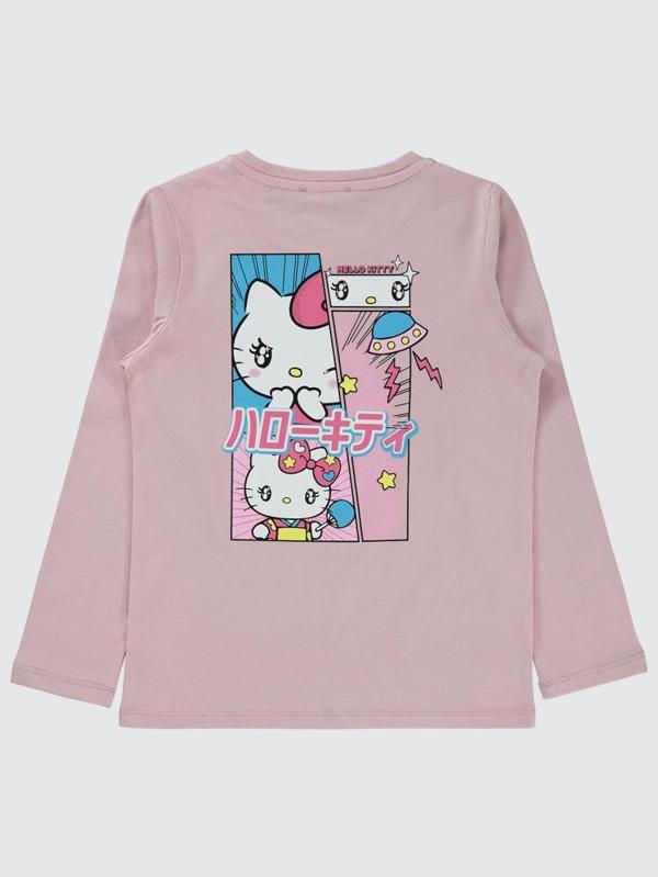 Civil Girls Sanrio Hello Kitty 6-9 Yaş Sweatshirt - Pembe9-10 Yaş - Image 1