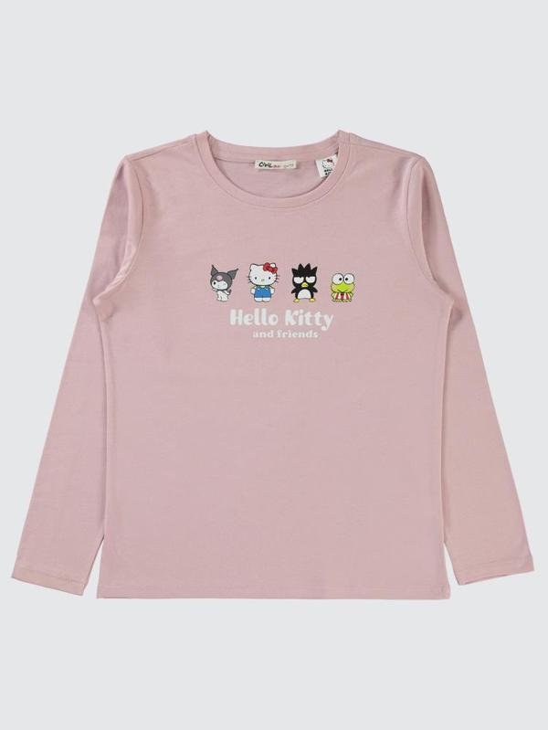 Civil Girls Sanrio Hello Kitty 10-13 Yaş Sweatshirt - Pembe11-12 Yaş - Image 1