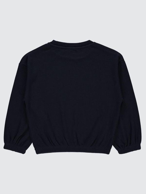 Civil Girls Freedom Blou Baskılı 6-9 Yaş Sweatshirt - Lacivert9-10 Yaş - Image 1