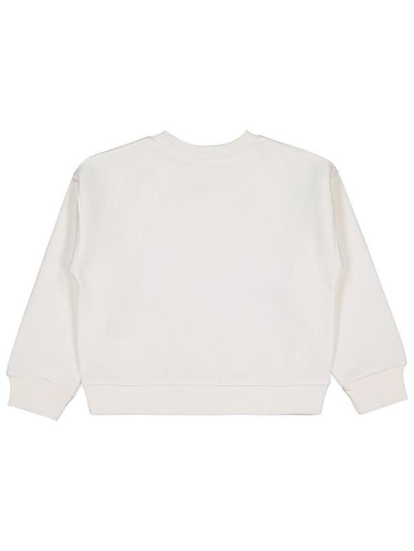 Civil Girls Düz 6-9 Yaş Sweatshirt - Ekru9-10 Yaş - Image 1