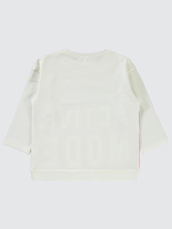 Civil Girls Active Mode Baskılı 2-5 Yaş Sweatshirt - Beyaz4-5 Yaş - Image 1