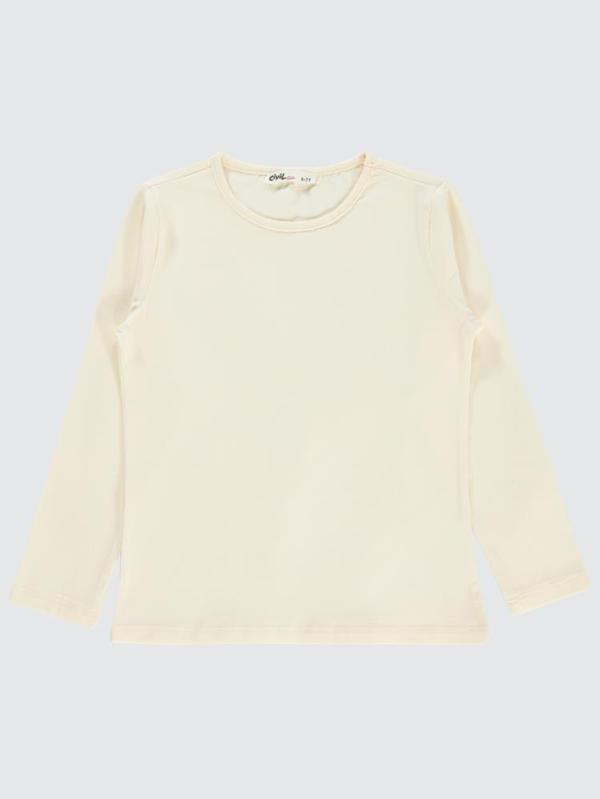 Civil Girls Likralı Süprem 6-9 Yaş Sweatshirt - Fil Dişi9-10 Yaş - Image 1