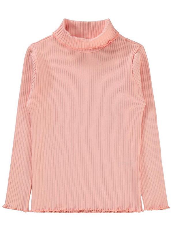 Civil Girls Boğazlı 6-9 Yaş Sweatshirt - Pudra8-9 Yaş - Image 1