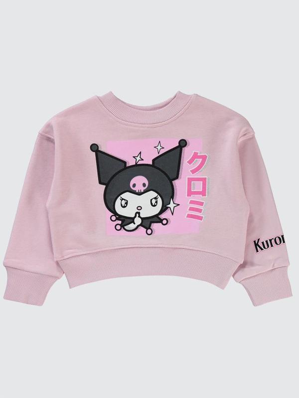 Kuromi 2-5 Yaş Sweatshirt - Lila4-5 Yaş - Image 1