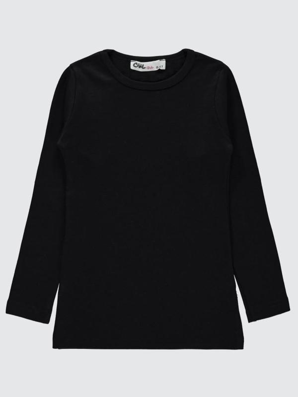 Civil Girls Termal 10-13 Yaş Sweatshirt - Siyah10-11 Yaş - Image 1