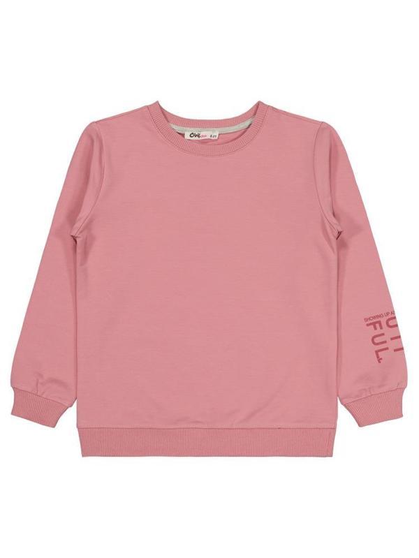 Civil Girls Basic 10-13 Yaş Sweatshirt - Pembe11-12 Yaş - Image 1