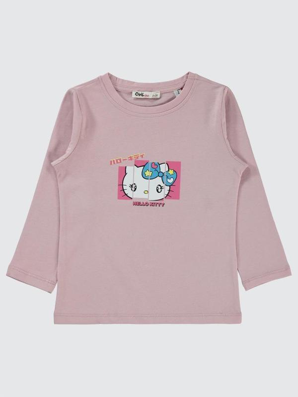 Civil Girls Sanrio Hello Kitty 2-5 Yaş Sweatshirt - Pembe3-4 Yaş - Image 1