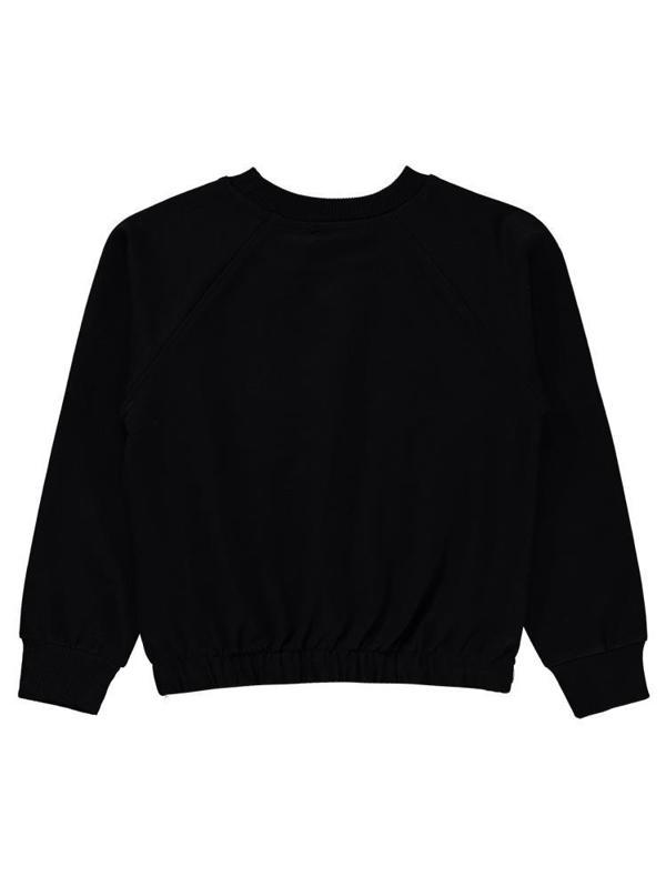 Civil Girls Good Baskılı 10-13 Yaş Sweatshirt - Siyah12-13 Yaş - Image 1