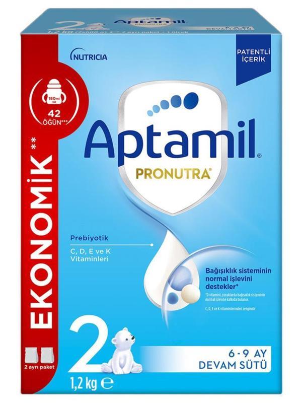 Aptamil 2 Devam Sütü 1200 g 6-9 Ay - StandartStandart - Image 1