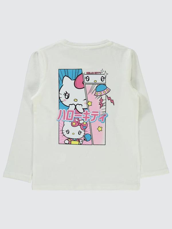Civil Girls Sanrio Hello Kitty 6-9 Yaş Sweatshirt - Ekru9-10 Yaş - Image 1