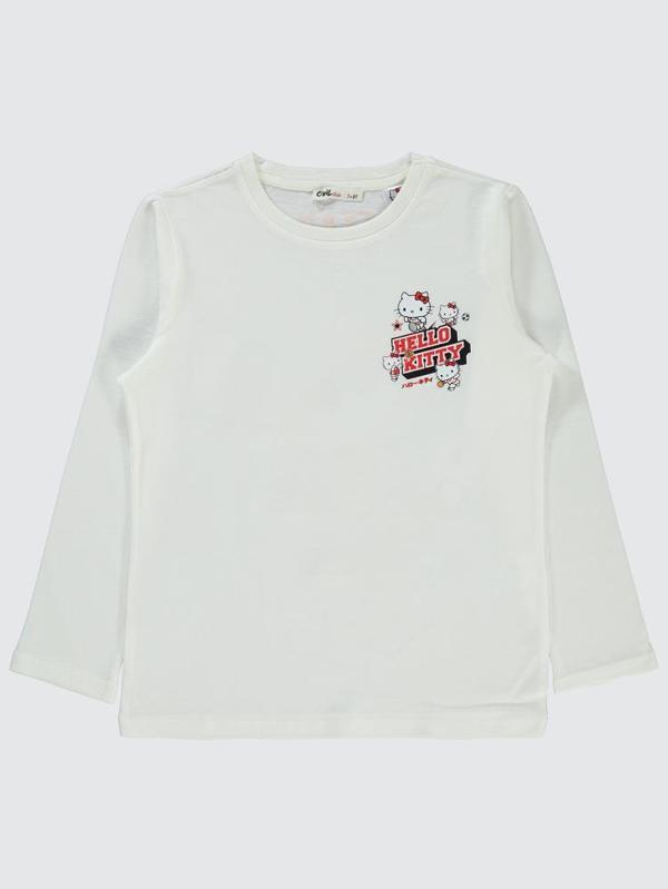 Civil Girls Sanrio Hello Kitty 10-13 Yaş Sweatshirt - Ekru12-13 Yaş - Image 1