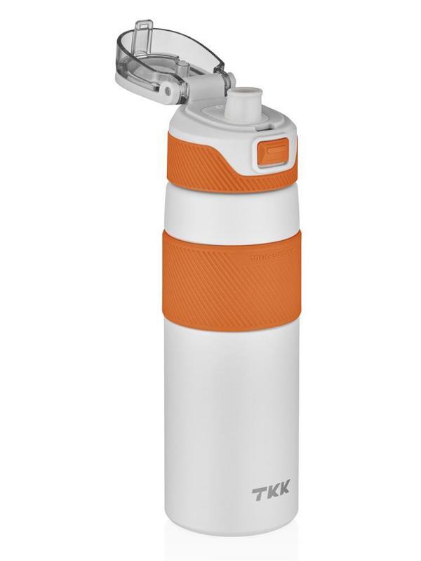 Vagonlife TKK Çelik Termos 600 ml - BeyazStandart - Image 1