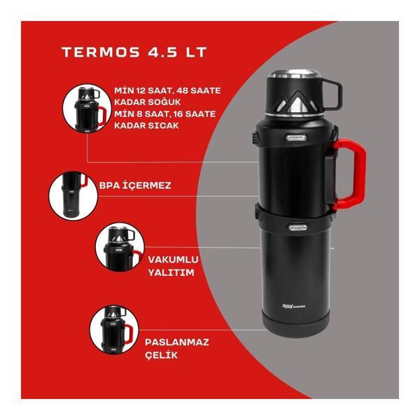 ROX CAMPING 4.5 LT KAMP TERMOS - Image 1