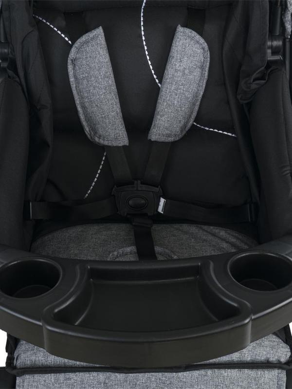 Baby Force Bella Plus Çift Yönlü Bebek Arabası - SiyahStandart - Image 1