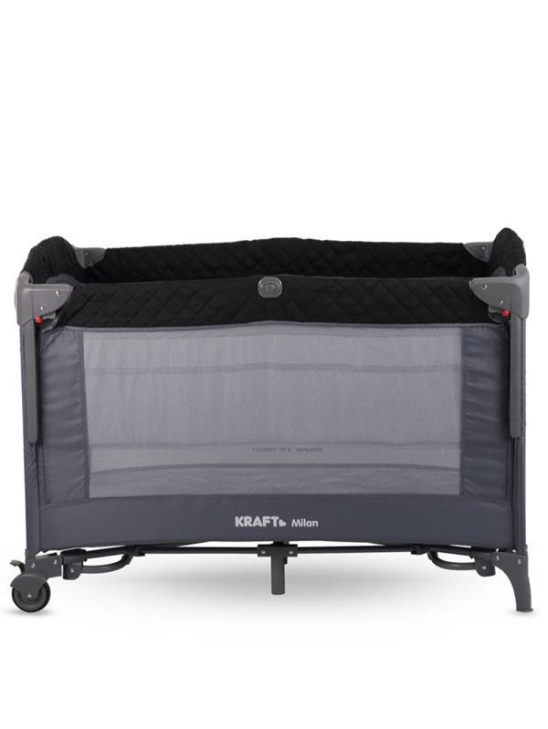 Kraft Milan Anne Yanı Oyun Parkı 70x110 cm - SiyahStandart - Image 1