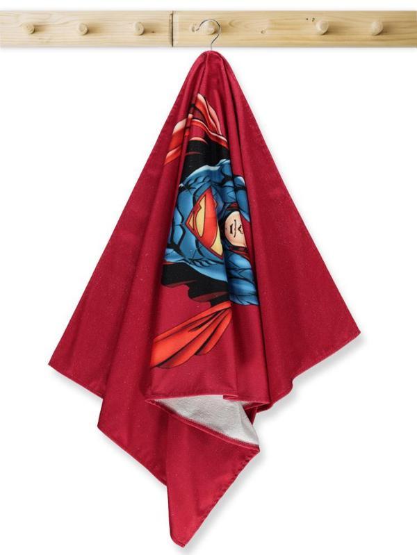 Superman Baskılı Havlu - KırmızıStandart - Image 1