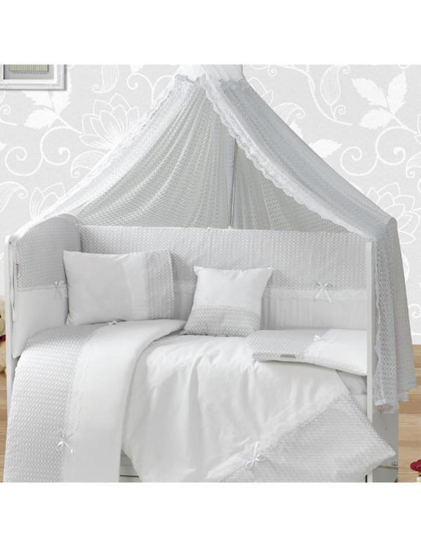 Aras Bebe Sedef Uyku Seti 70x130 cm - BeyazStandart - Image 1