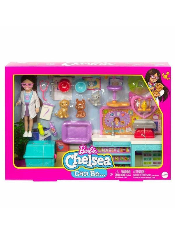 Barbie Chelsea Meslekleri Öğreniyor Veteriner Oyun Seti - StandartStandart - Image 1