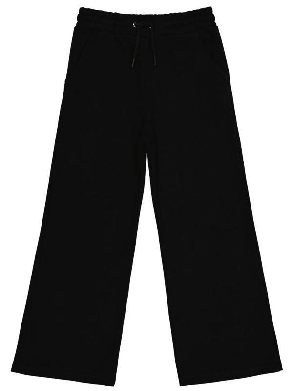 Civil Girls Düz 10-13 Yaş Eşofman Altı - Siyah10-11 Yaş - Image 1