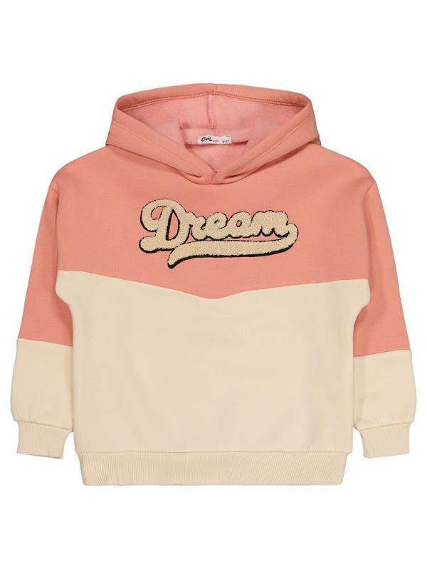Civil Girls Dream Baskılı 6-9 Yaş Eşofman Takımı - Turuncu9-10 Yaş - Image 1