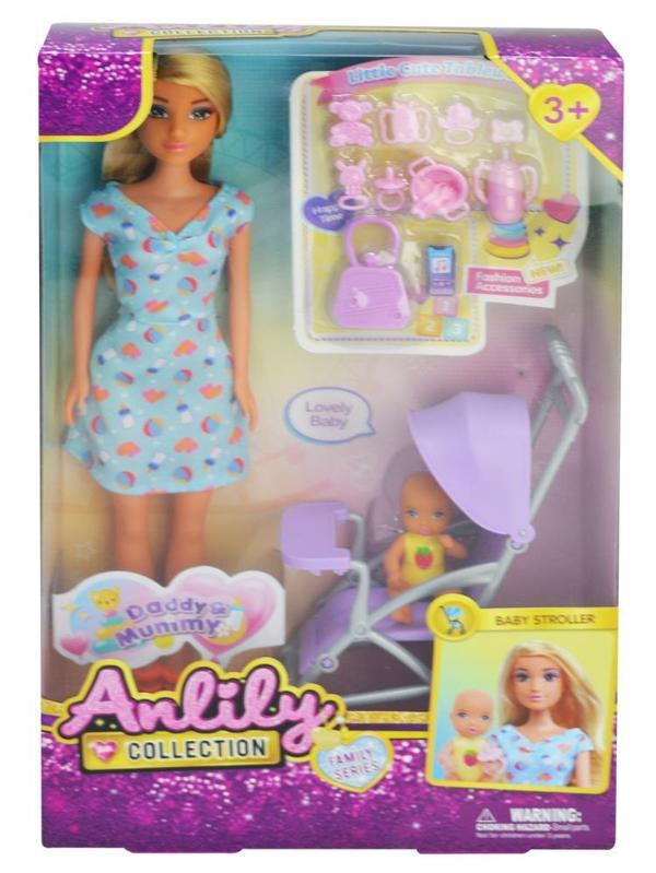 Anlıly Bebek Arabası Ve Bebek Aksesuar Set - StandartStandart - Image 1