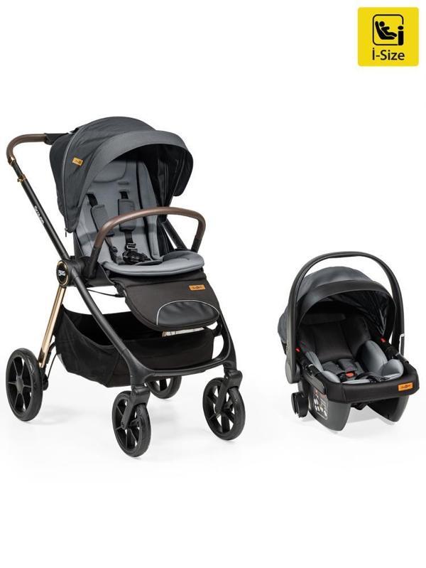 Baby2Go Grouse Travel Sistem Bebek Arabası - GriStandart - Image 1