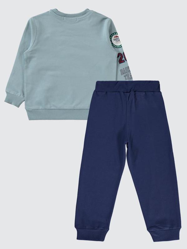 Civil Boys 2-5 Yaş Eşofman Takımı - Mavi5-6 Yaş - Image 1