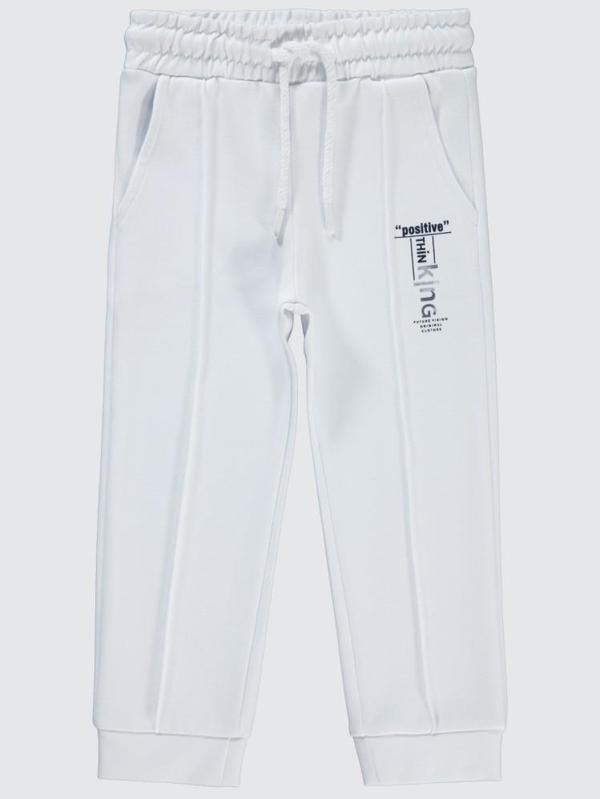 Civil Girls Batik Active Konsept 2-5 Yaş Eşofman Altı - Beyaz2-3 Yaş - Image 1