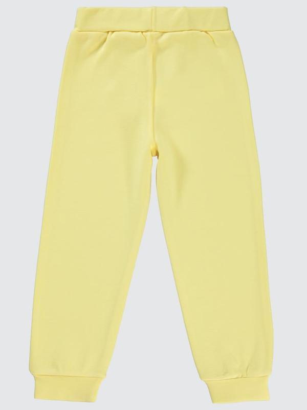 Civil Girls Sweet Day Baskılı 2-5 Yaş Eşofman Altı - Sarı2-3 Yaş - Image 1