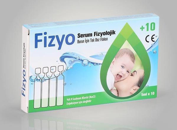 Fizyo Serum Fizyolojik 5 ml 10 Flakon - Image 1
