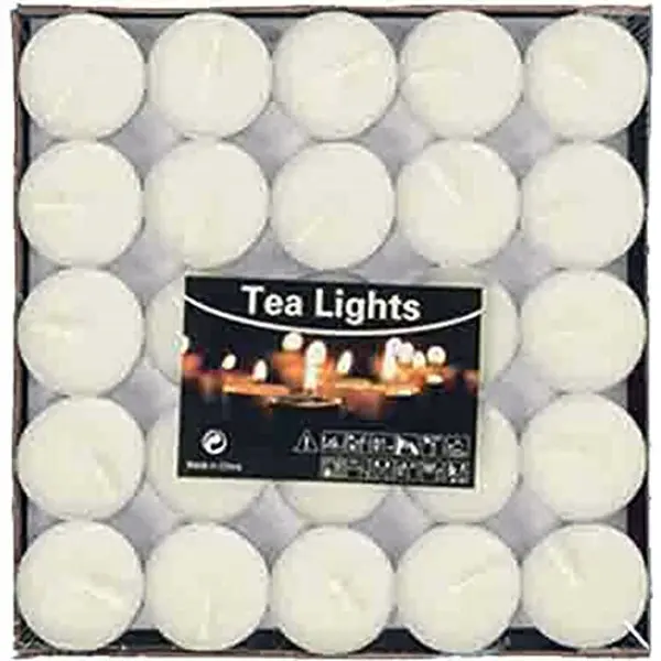 50'Li Tealight Mum - Image 1