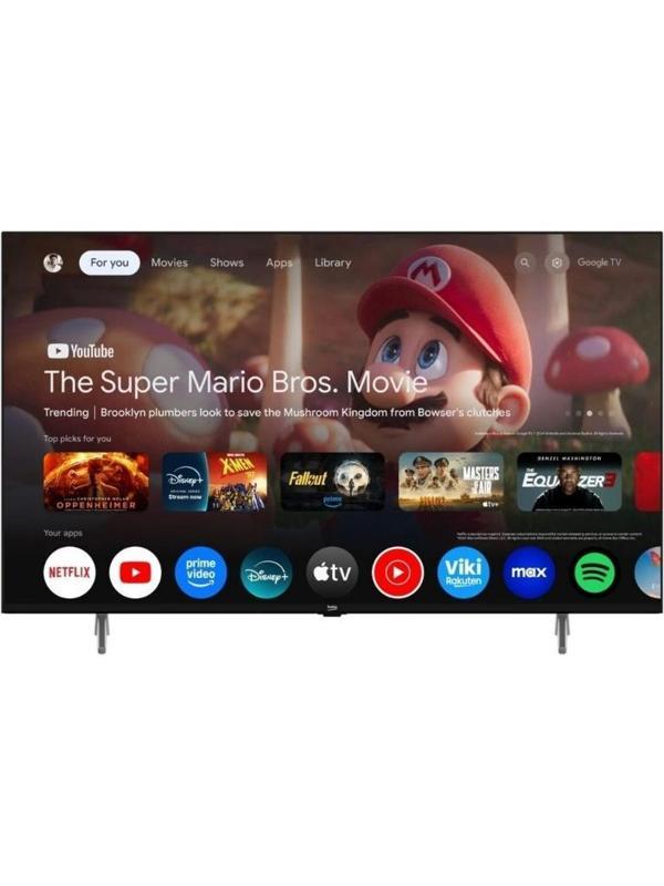 Beko Crystal 7 B50 E 795 B 4K Ultra HD 50" 127 Ekran Uydu Alıcılı Google Smart LED TV - Image 1