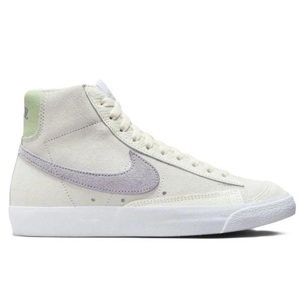 Nike Blazer Mıd 77 Leather Wonens Sneaker Hakiki Deri Kadın Günlük Spor Ayakkabı Krem - Image 1