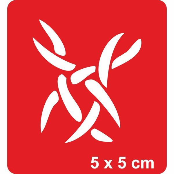 Tribal Dikenli TelSupertrend1 Tattoo Geçici Dövme Şablonları Kına Kalıpları - Image 1